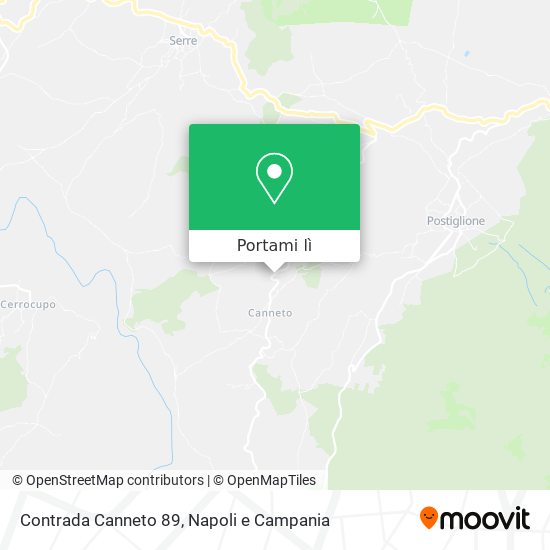 Mappa Contrada Canneto  89