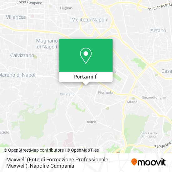 Mappa Maxwell (Ente di Formazione Professionale Maxwell)