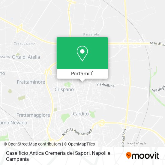 Mappa Caseificio Antica Cremeria dei Sapori