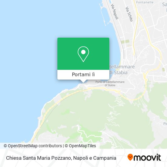 Mappa Chiesa Santa Maria Pozzano