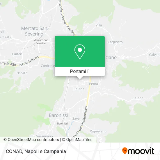 Mappa CONAD