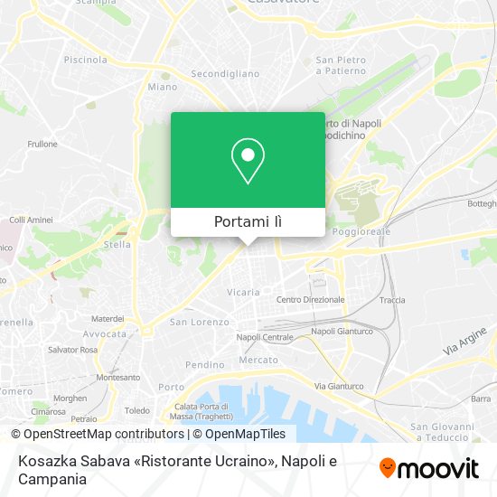 Mappa Kosazka Sabava «Ristorante Ucraino»