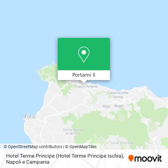 Mappa Hotel Terme Principe