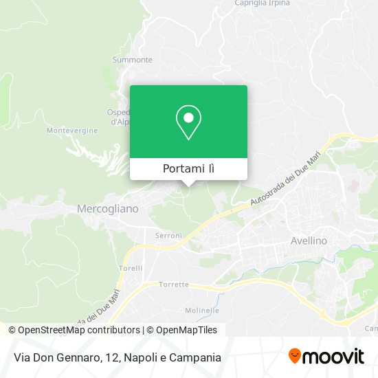 Mappa Via Don Gennaro, 12