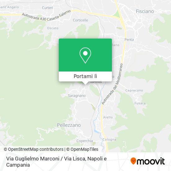 Mappa Via Guglielmo Marconi / Via Lisca
