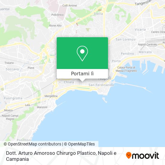 Mappa Dott. Arturo Amoroso Chirurgo Plastico