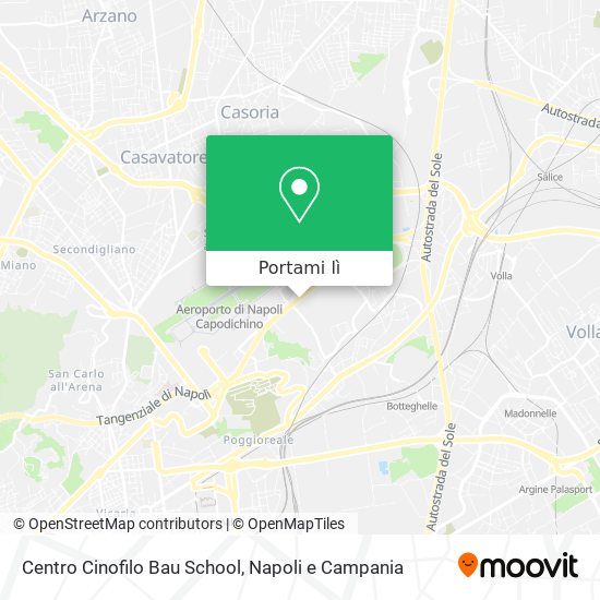Mappa Centro Cinofilo Bau School