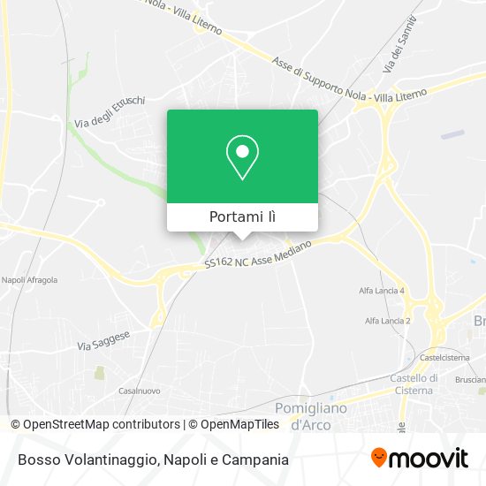 Mappa Bosso Volantinaggio