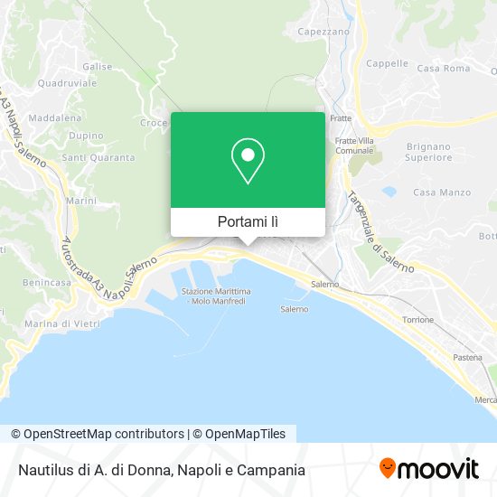 Mappa Nautilus di A. di Donna