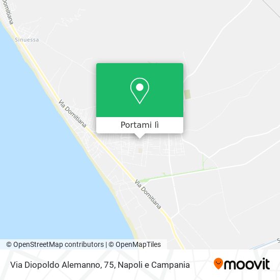 Mappa Via Diopoldo Alemanno, 75
