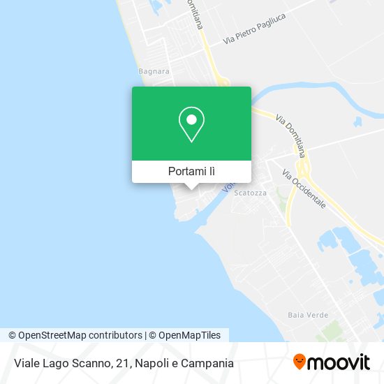 Mappa Viale Lago Scanno, 21