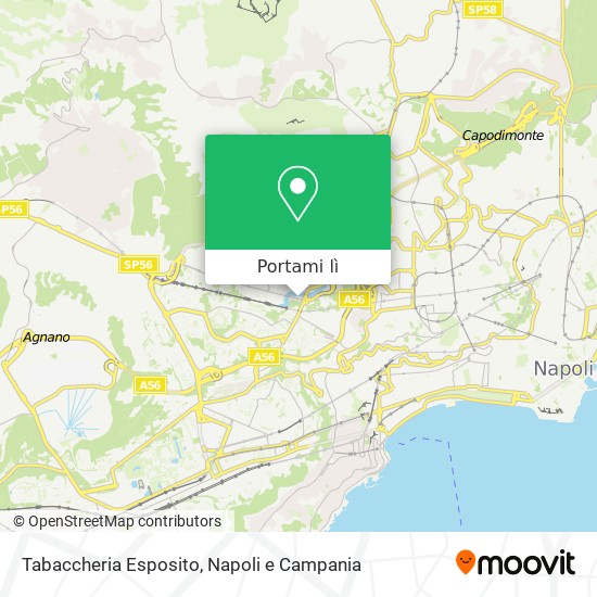 Mappa Tabaccheria Esposito