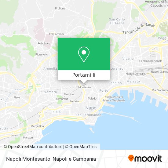 Mappa Napoli Montesanto