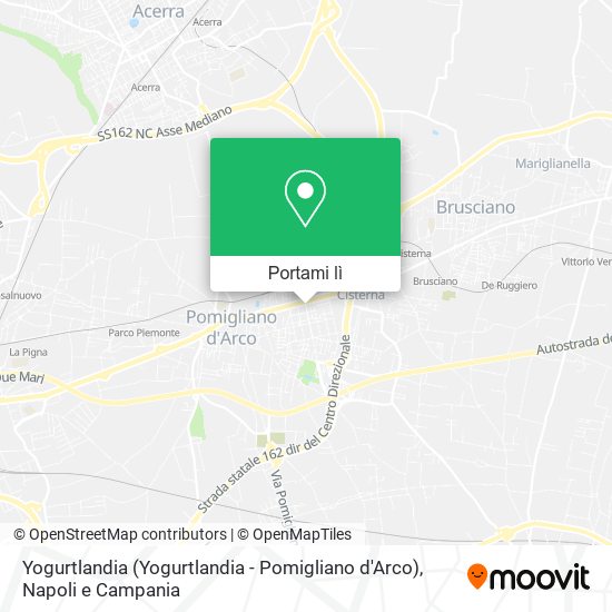 Mappa Yogurtlandia (Yogurtlandia - Pomigliano d'Arco)