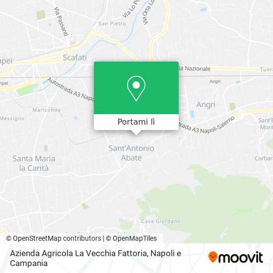 Mappa Azienda Agricola La Vecchia Fattoria
