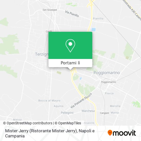 Mappa Mister Jerry (Ristorante Mister Jerry)
