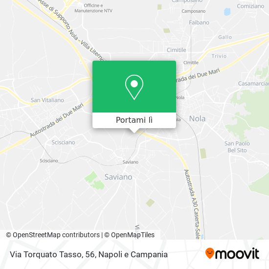 Mappa Via Torquato Tasso, 56