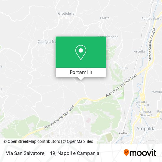 Mappa Via San Salvatore, 149