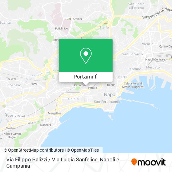 Mappa Via Filippo Palizzi / Via Luigia Sanfelice