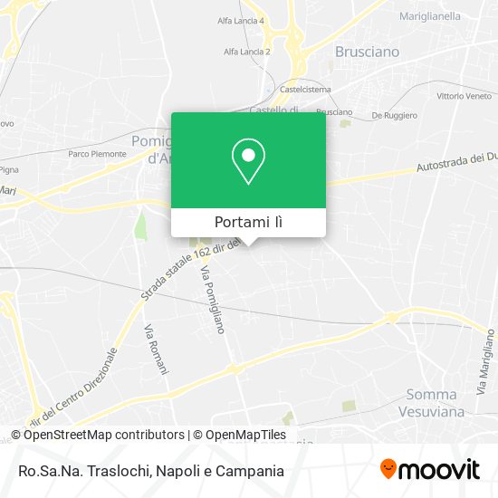 Mappa Ro.Sa.Na. Traslochi