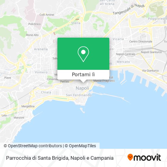 Mappa Parrocchia di Santa Brigida