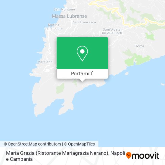 Mappa Maria Grazia (Ristorante Mariagrazia Nerano)
