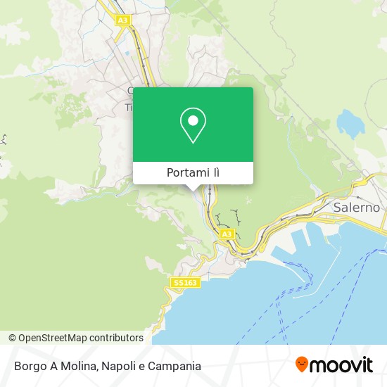 Mappa Borgo A Molina