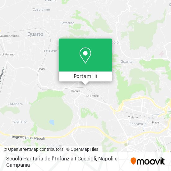 Mappa Scuola Paritaria dell' Infanzia I Cuccioli