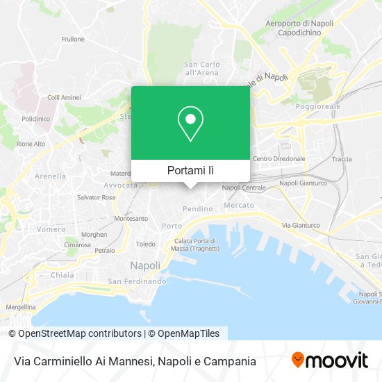 Mappa Via Carminiello Ai Mannesi