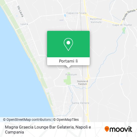 Mappa Magna Graecia Lounge Bar Gelateria