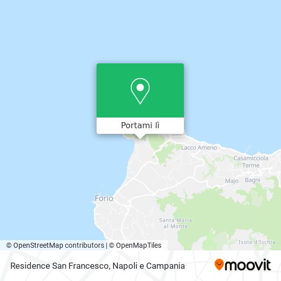 Mappa Residence San Francesco