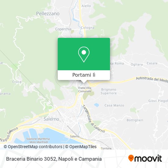 Mappa Braceria Binario 3052