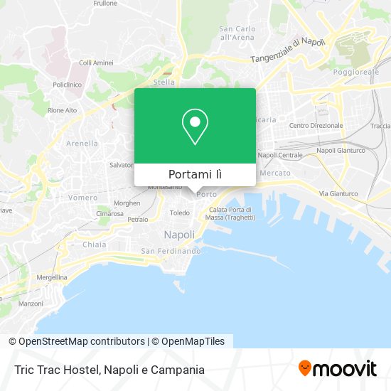 Mappa Tric Trac Hostel