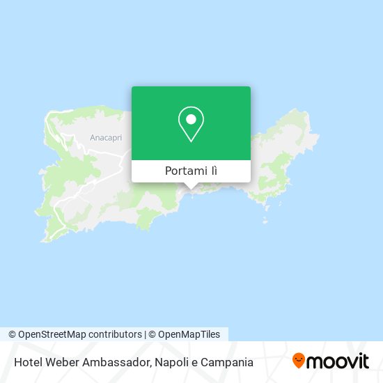 Mappa Hotel Weber Ambassador
