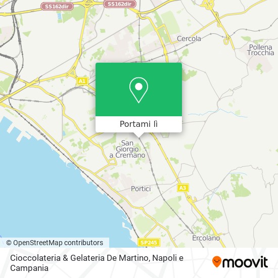 Mappa Cioccolateria & Gelateria De Martino