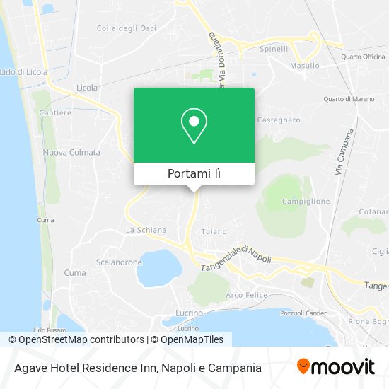 Mappa Agave Hotel Residence Inn
