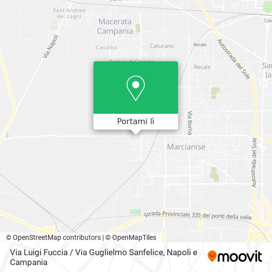 Mappa Via Luigi Fuccia / Via Guglielmo Sanfelice