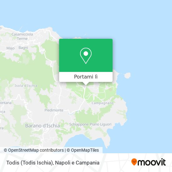 Mappa Todis (Todis Ischia)