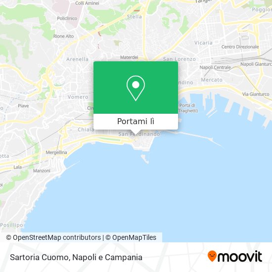 Mappa Sartoria Cuomo