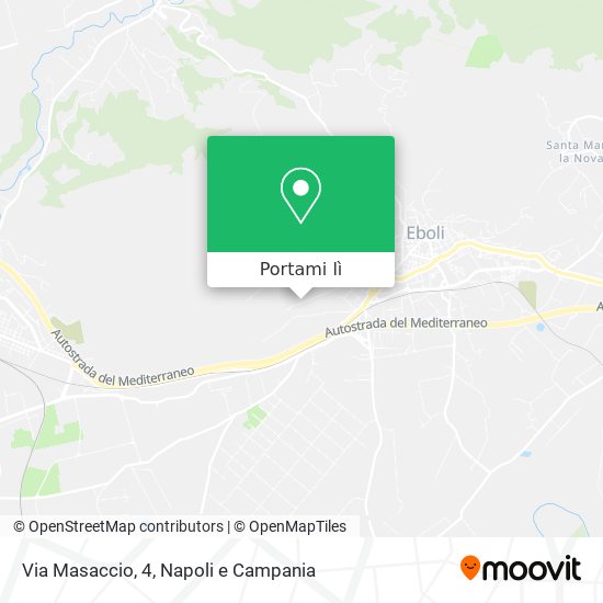 Mappa Via Masaccio, 4