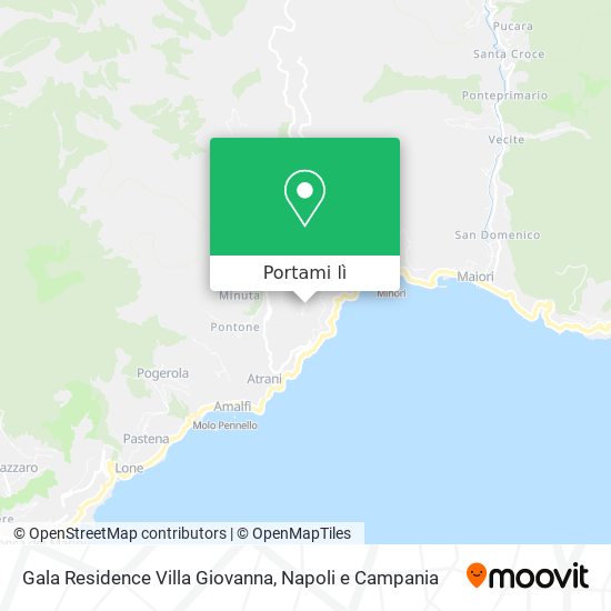 Mappa Gala Residence Villa Giovanna