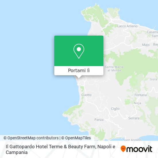 Mappa Il Gattopardo Hotel Terme & Beauty Farm