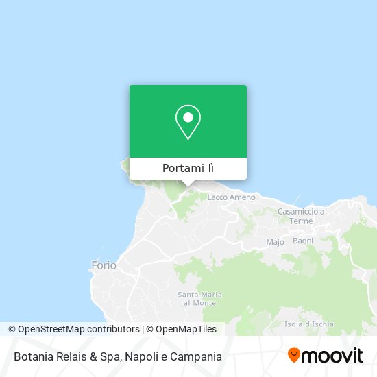 Mappa Botania Relais & Spa