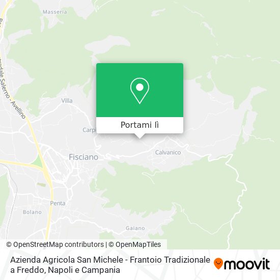 Mappa Azienda Agricola San Michele - Frantoio Tradizionale a Freddo