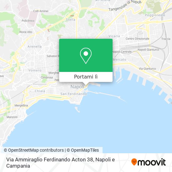 Mappa Via Ammiraglio Ferdinando Acton  38