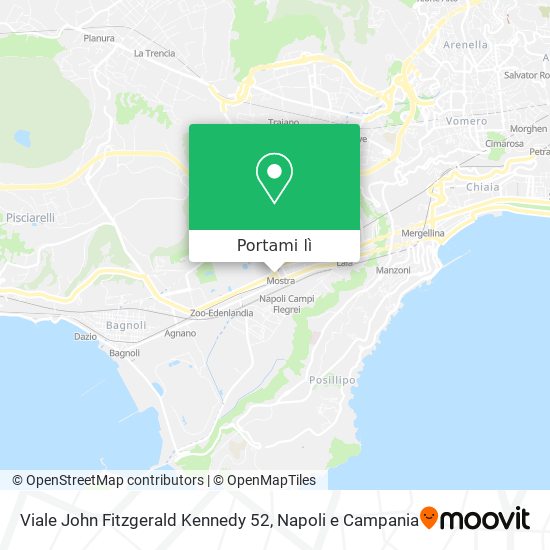 Mappa Viale John Fitzgerald Kennedy  52