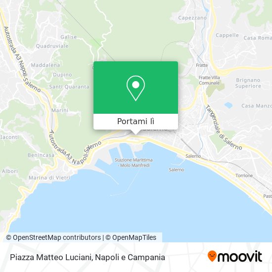 Mappa Piazza Matteo Luciani