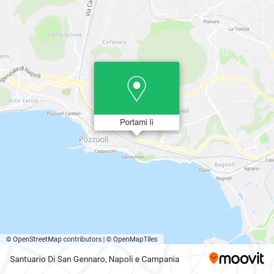 Mappa Santuario Di San Gennaro