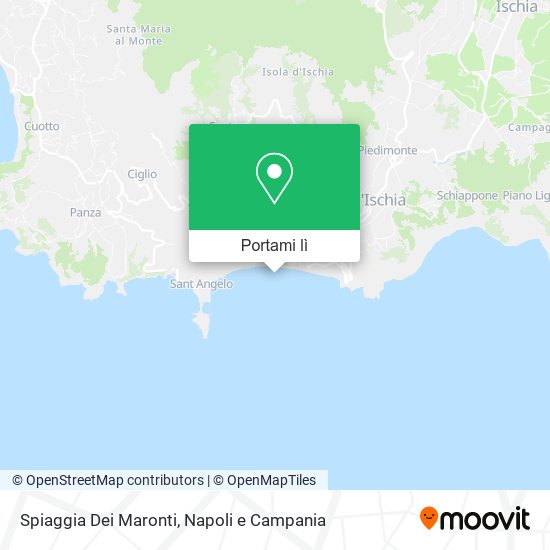 Mappa Spiaggia Dei Maronti