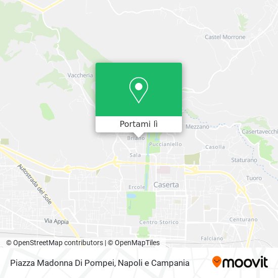 Mappa Piazza Madonna Di Pompei